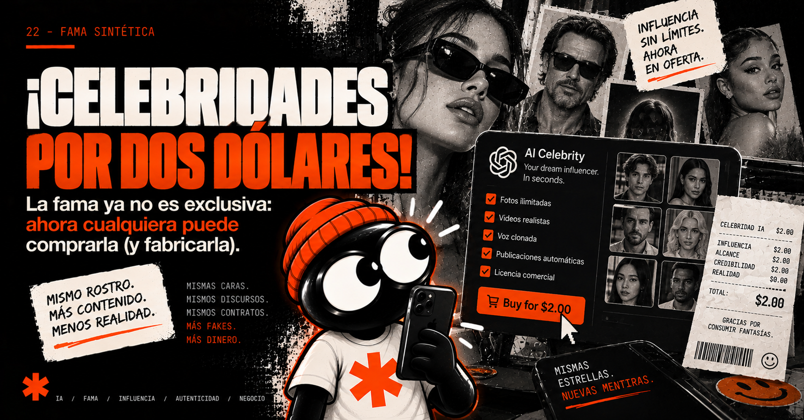 ¡Celebridades por dos dólares!